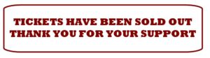 Tickets have been Sold Out for 2018